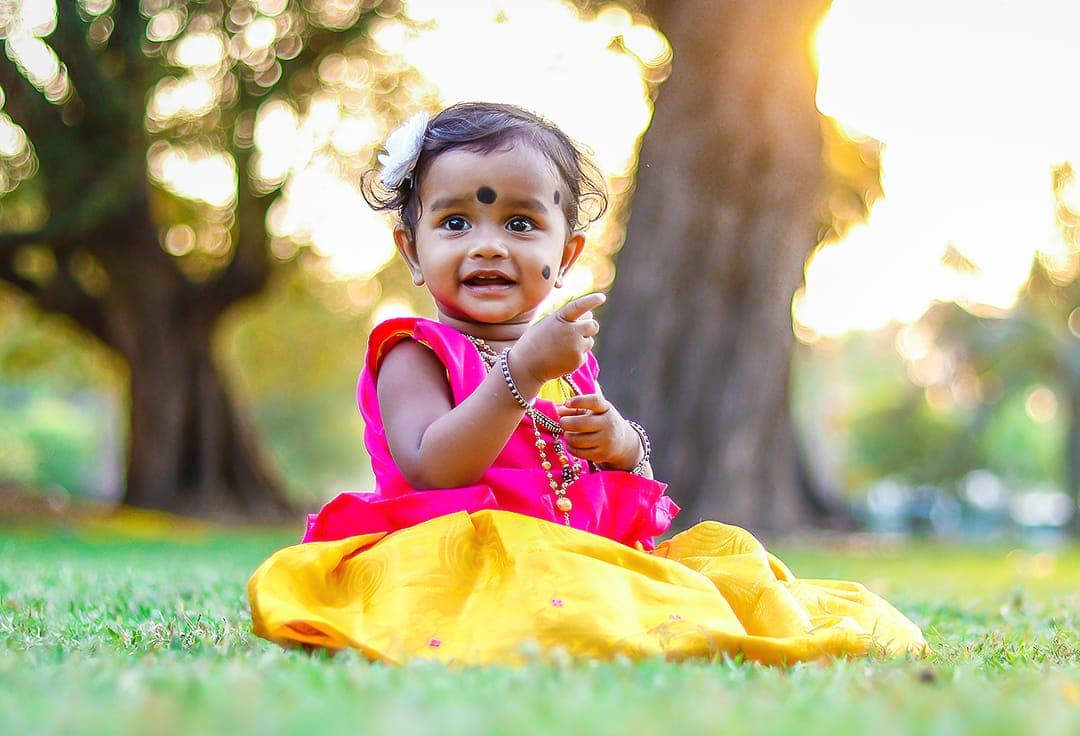 baby shoot sample image